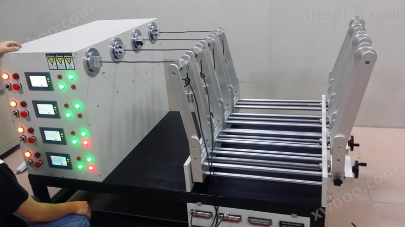 工业机器人柔性运动拖链电缆扭转试验机