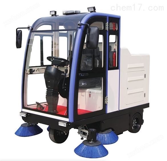 工业园区保洁驾驶式扫地车 电动清扫车