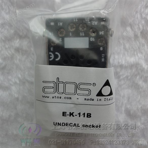 阿托斯ATOS压力控制器E-K-11B意大利进口