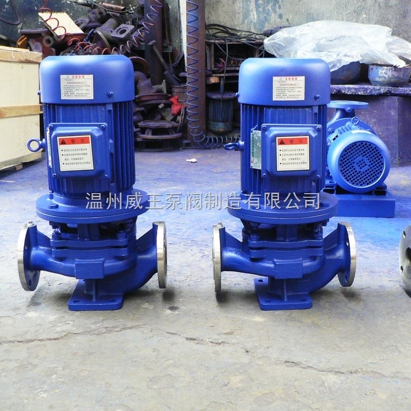 管道泵生产厂家：SGP型立式不锈钢管道泵温州威王