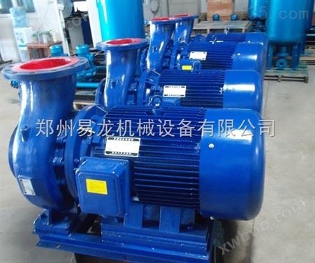 ISG125-160 卧式单级单吸管道泵 37KW循环管道泵 离心式清水泵