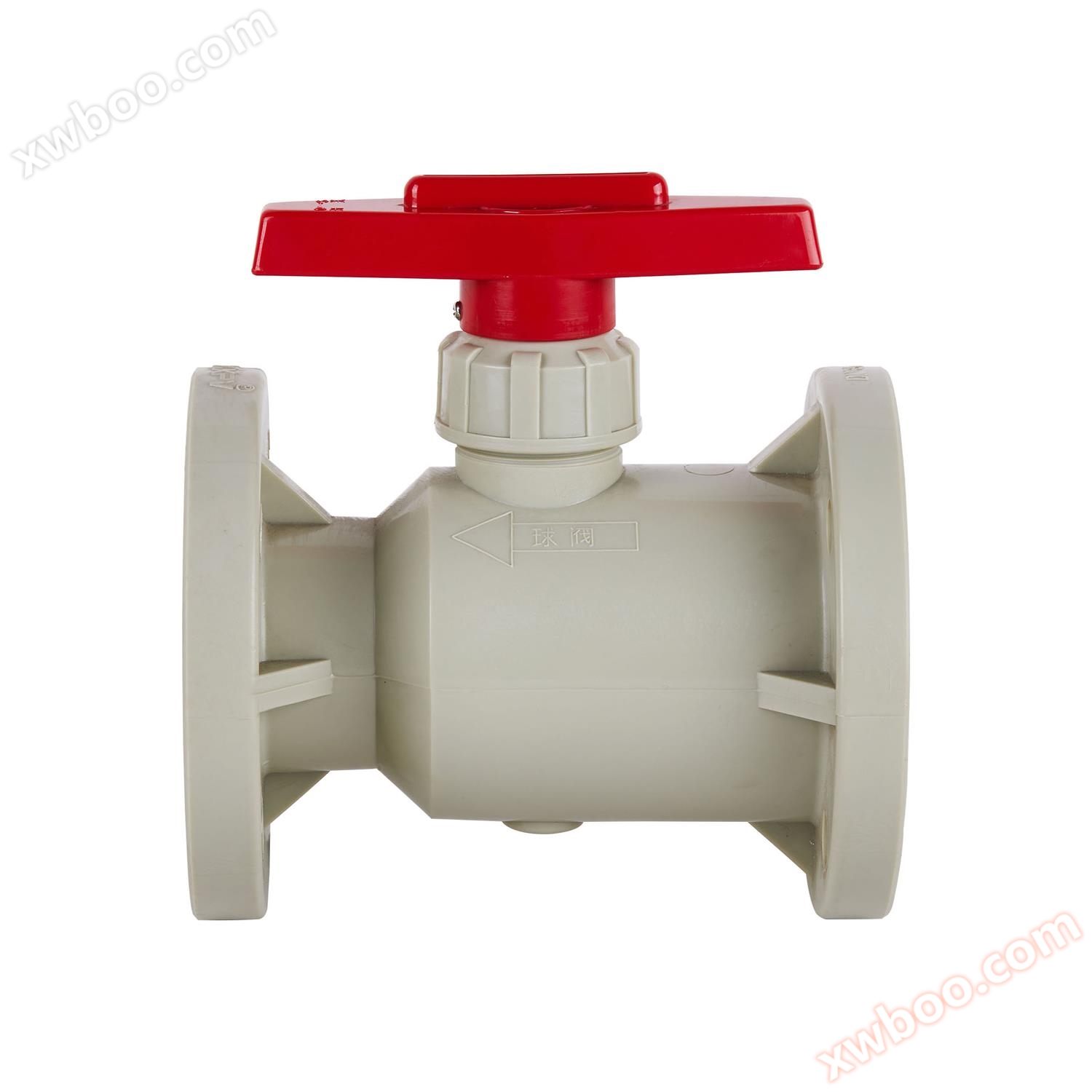 PVDF塑料法兰球阀法兰球阀报价