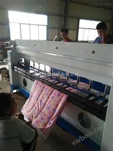 有梭棉被引被机 产量高的缝被机多少钱