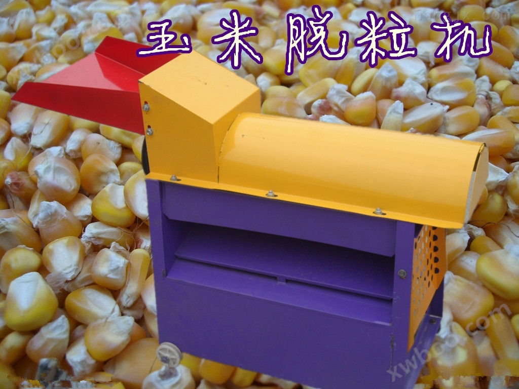 玉米脱粒机价格 家用玉米扒皮脱粒机