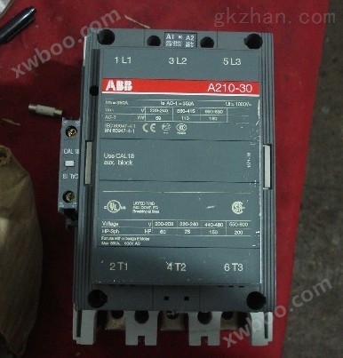 原装ABB交流接触器A210-30-11 220V 210A