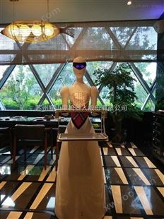 送餐机器人服务员-女神