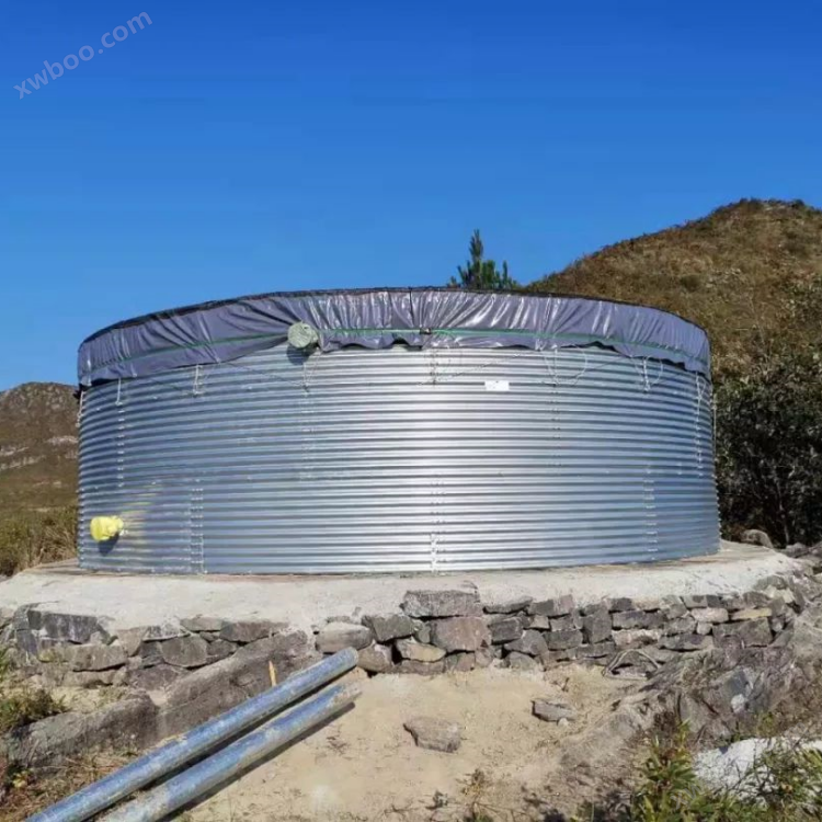 农用灌溉拼装水箱装配式蓄水池 不锈钢水箱