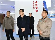 天水国家农业科技园区管委会到海林公司参观交流